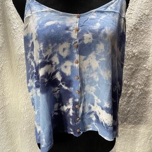 Hippie rose tank top